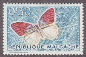 Malagasy Republic 306 Butterflies 1960