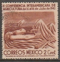 MEXICO 777, 2¢ Agricultural Conference. Used. F-VF. (737)