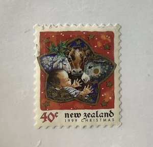 New Zealand 1999  Scott 1614 used - 40c, Christmas