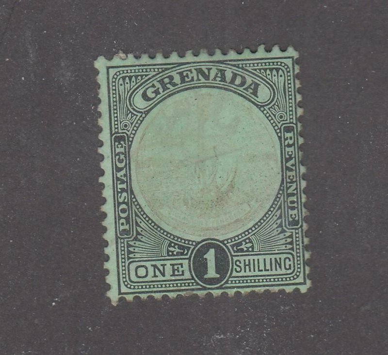 GRENADA # 77 VF-MH 1sh CAT VALUE $16 US