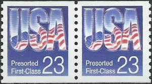 # 2608 MINT NEVER HINGED FLAG IN USA    