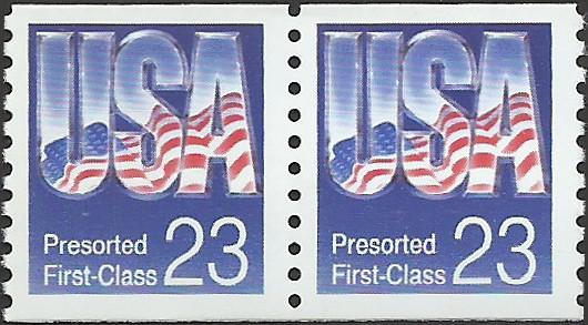 # 2608 MINT NEVER HINGED FLAG IN USA    