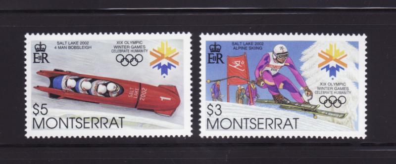 Montserrat 1062a-1062b Set MNH Sports, Olympics