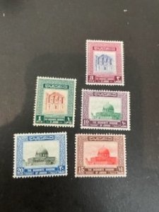 Jordan sc 324,326,329,331,332 MNH