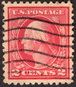 1917, US 2c, Washington, Used, Well-Centered, Sc 499