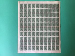 Austria 1919 rare mnh share registration control revenue stamps sheet  R32054A