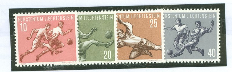 Liechtenstein #277-80 Mint (NH) Single (Complete Set) (Sports)