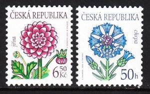 Czech Republic 3220-3221 Flowers MNH VF