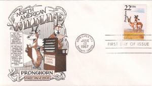#2313 Pronghorn Bennett FDC