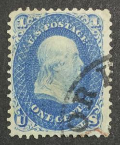 US #63 USED $50 LOT #4821