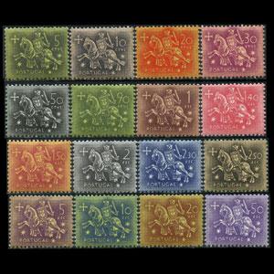 PORTUGAL 1953 - Scott# 761-75 King Seal Set of 16 LH