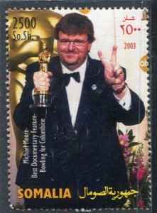 Somalia 2003 FILMS OSCARS Michael Moore Stamp Perforated Mint (NH)