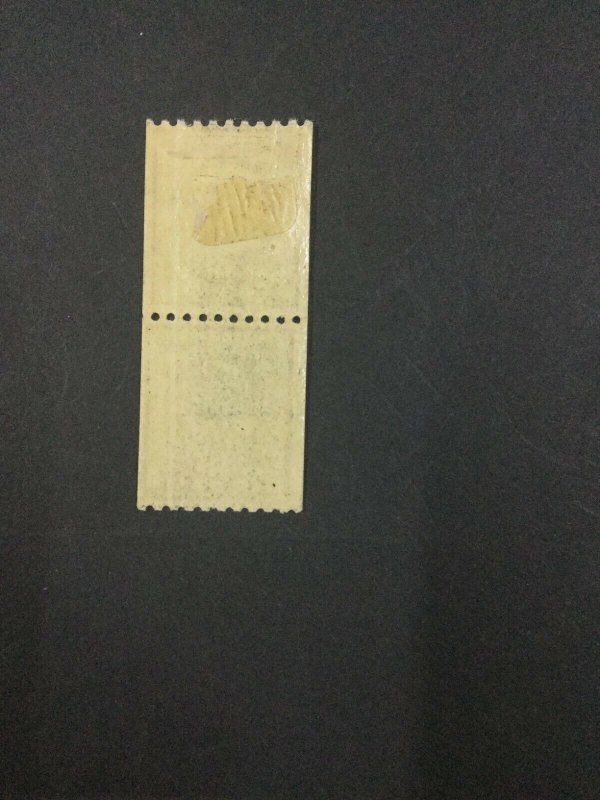 MOMEN: US STAMPS #489 LINE PAIR MINT OG H/NH LOT #48541