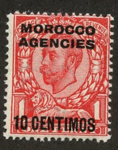 Gr Britain-OfcMoroc, Scott #47a, Mint, Never Hinged