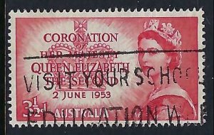 Australia 259 VFU QEII CORONATION CH1-24-3