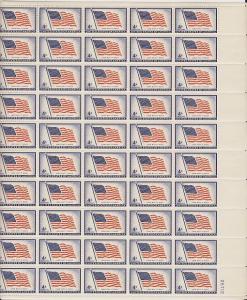 1094 US Flag Sheet