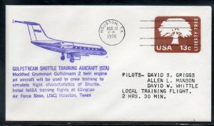 Gulfstream Space Shuttle Training Flight  8/12/1976 D534