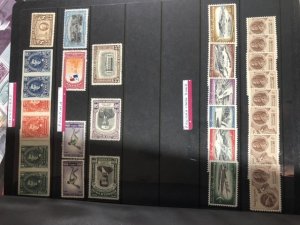 Worldwide Stamps On Stock Pages British Colonies & More