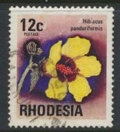 Rhodesia   SG 498  SC# 337  Used Flowers   see details 