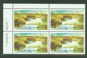 Canada #937 Mint (NH) Plate Block