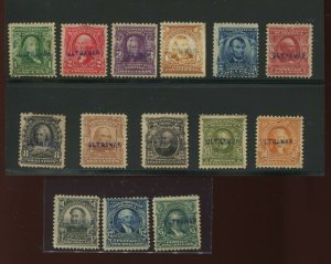 Scott 300S-313S ULTRAMAR UPU Variety Specimen Complete Rare Set of 14 Stamps