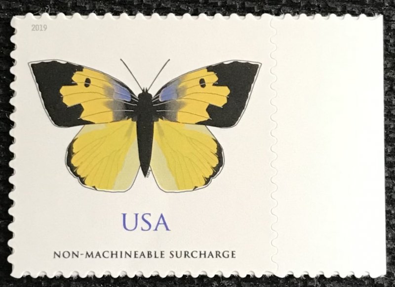 US MNH #5346 Single w/selvage California Dogface Butterfly (.70) SCV $1.40