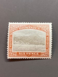 Dominica 30 F-VF MLH. Scott $ 15.00