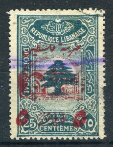 LEBANON; 1945-47 early Fiscal Tax issue fine used value