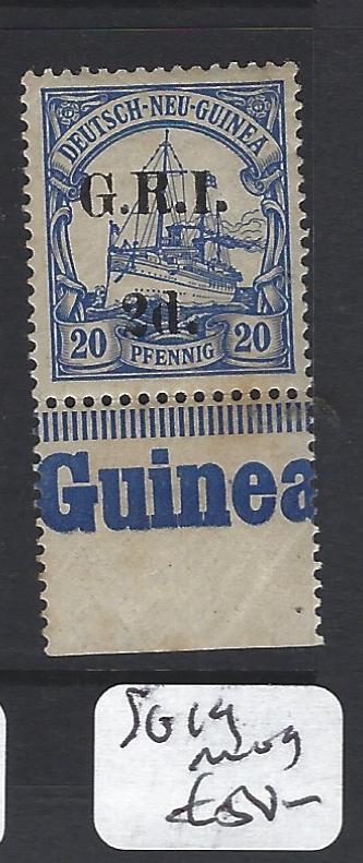 PAPUA, NEW BRITAIN (P1805B) 0N DEUTSCH NEW GUINEA 2D/S0PF  SG 19  MOG