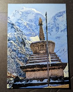 1974 Nepal Postcard Cover Signed German Mount Everest Expedition