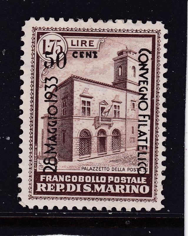 San Marino a mint 50c on 1.75L MH from 1933