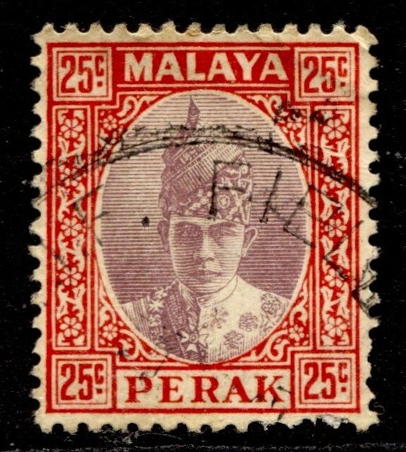 Malaya - Perak Stamp #92 USED FU SINGLE