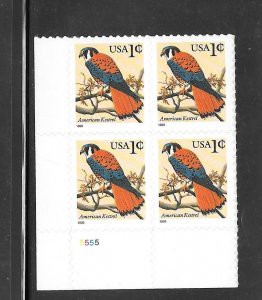 #3031 MNH Plate Block