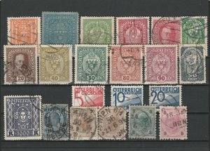 AUSTRIA lot used stamps 17105-