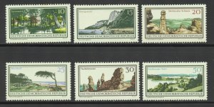 DDR Scott 831-36 Unused LHOG - 1966 National Parks Issue - SCV $2.85