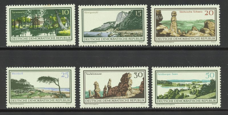 DDR Scott 831-36 Unused LHOG - 1966 National Parks Issue - SCV $2.85