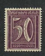 Germany; Scott 167; 1921;  Unused; NH