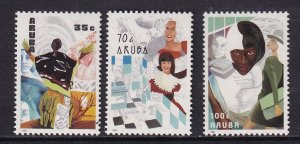 Aruba  #67-69  MNH  1991  women and work