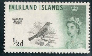 Falkland Islands  #128  Mint H CV $5.00