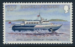 Guernsey  SG 242  SC# 229 Hovercraft Mint Never Hinged see scan 