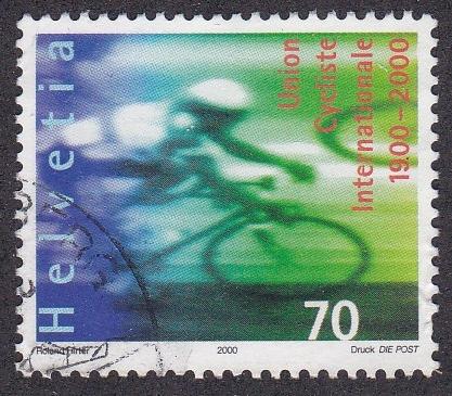 Switzerland # 1066, Internatinal Cycling Union, Used Set