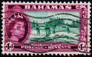 Bahamas. 1954 4d S.G.206 Fine Used