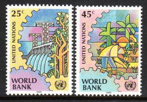 546-47 United Nations 1989 World Bank MNH