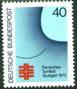 Germany Scott 1105 MNH** 1973 Turner Festival stamp