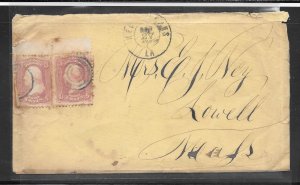 Just Fun Cover #65 Pair on NEW ORLEANS LA. OCT/27/1862 ? (my1311)