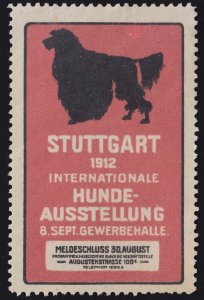 Germany - Dog Fair Unused with hinge remnant.