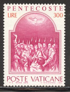 Vatican City Scott 572 MNHOG - 1975 Pentecost by El Greco - SCV $0.60