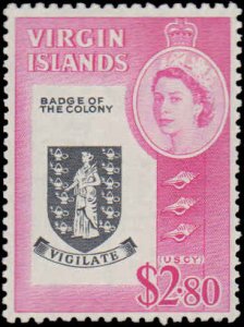 Virgin Islands #144-158, Complete Set(15), 1964, Hinged