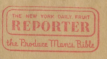 Meter cover USA 1951 Reporter - New York Daily Fruit - Man s Bible