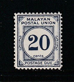 Malaya J27a MH Numeral